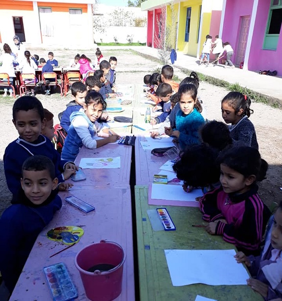 احتفالية مدرسة ابن حمديس بآزمور باليوم الوطني للتعاون المدرسي