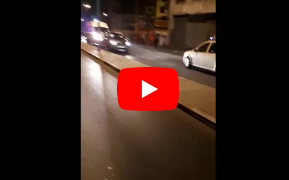 الأمن يوقف شابا اضرم النار في شقة والدته بشارع المسيرة بالجديدة + فيديو