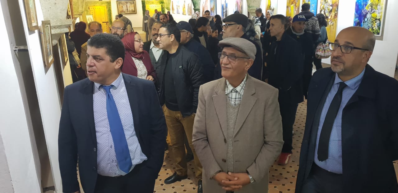 طبيبة وطبيب يحلقان في سماء الفن التشكيلي بالحي البرتغالي