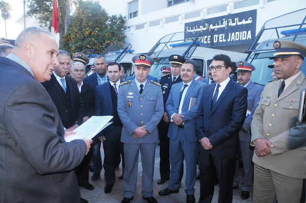 بالصور.. المجلس الاقليمي يسلم 10 سيارات لفائدة سرية الدرك الملكي بالجديدة