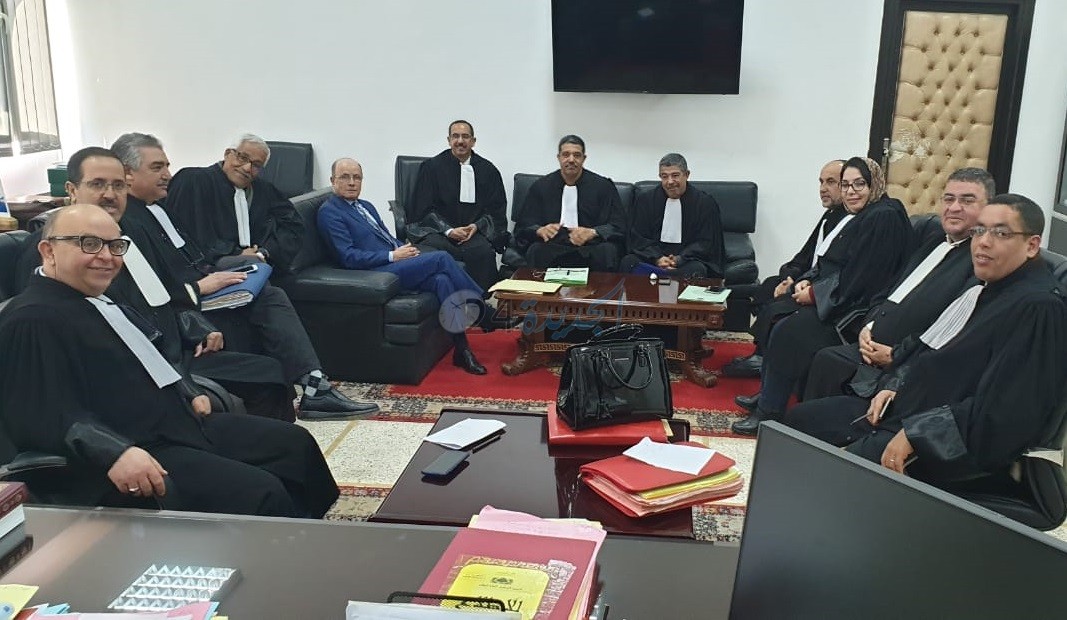 التنسيق بين الوكيل العام للملك وهيئة المحامين بالجديدة من اجل التخليق ومحاربة السمسرة وحوادث السير الوهمية
