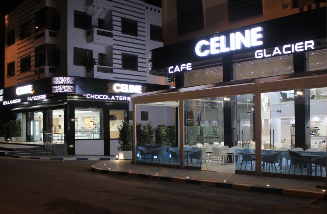 الاعلان عن افتتاح مقهى ومخبزة CÉLINE بتجزئة كريمة في حي السلام بالجديدة