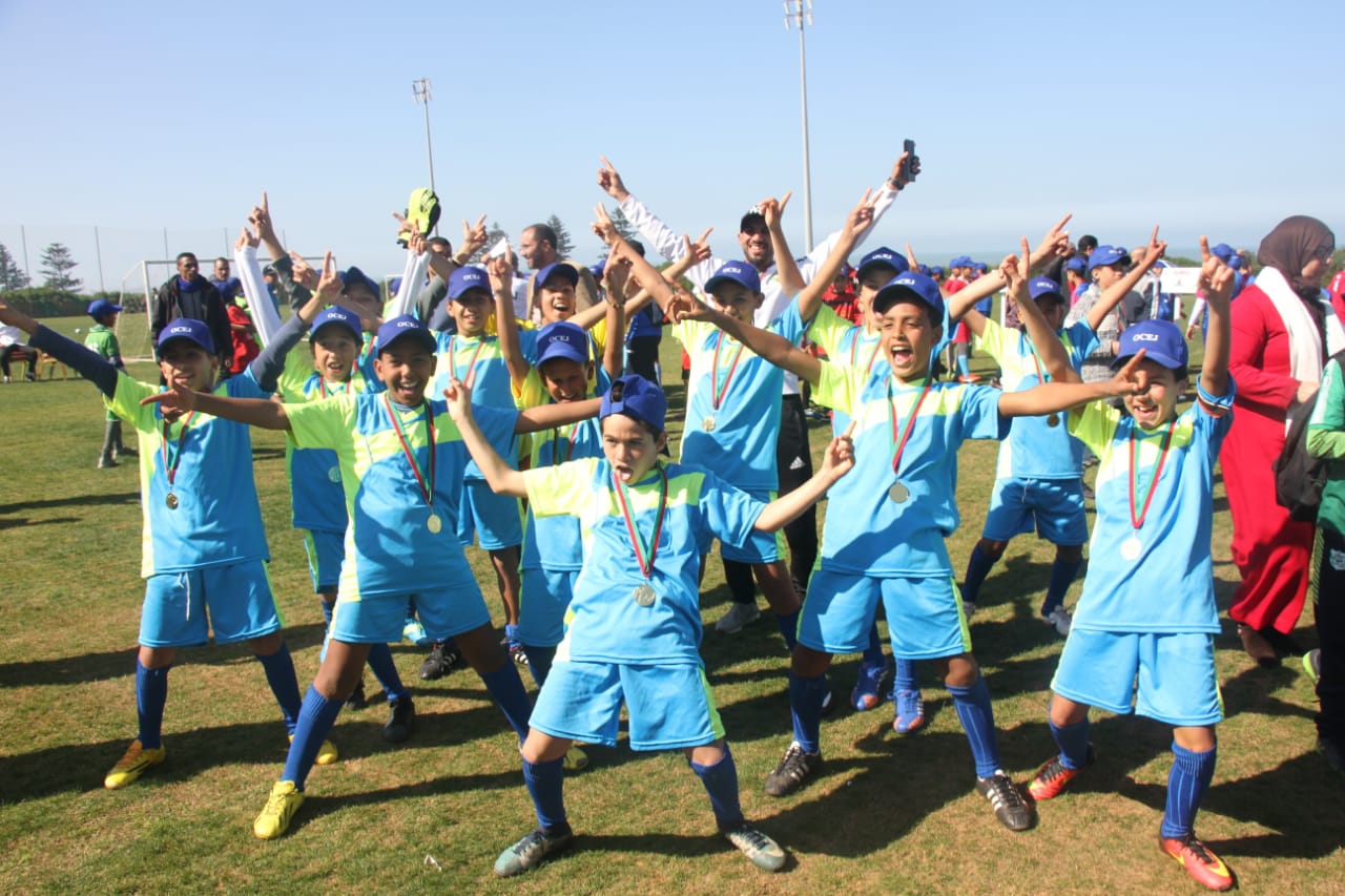 تكريم فعاليات رياضية في دوري المودة للصغار من تنظيم نادي اولمبيك الجديدة