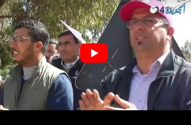 نقابات تعليمية باولاد افرج تتضامن مع الحارس العام المعتدى عليه وتحتج لرد الاعتبار للشغيلة التعليمية‎