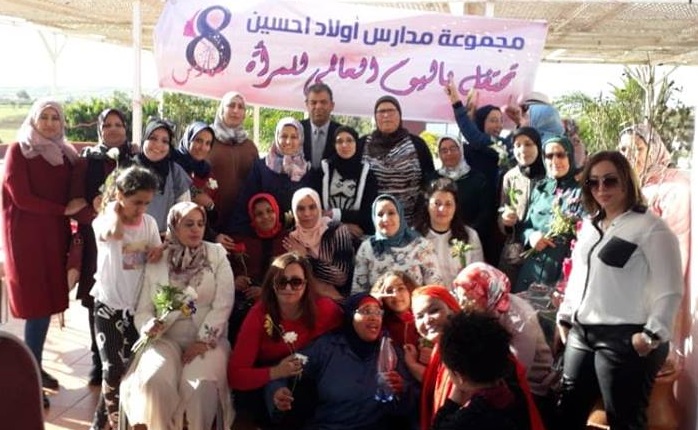 مجموعة مدارس اولاد احسين تحتفي باليوم العالمي للمرأة