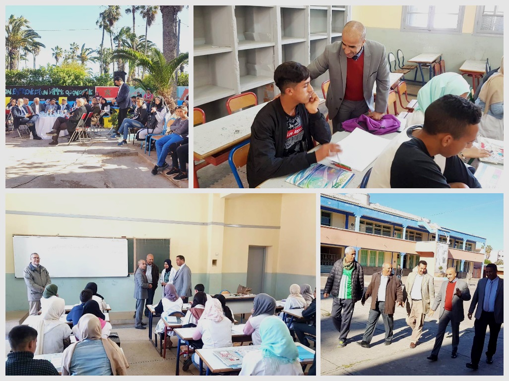 المؤسسات التعليمية بالجديدة على إيقاع زيارات ميدانية للسلطات التربوية