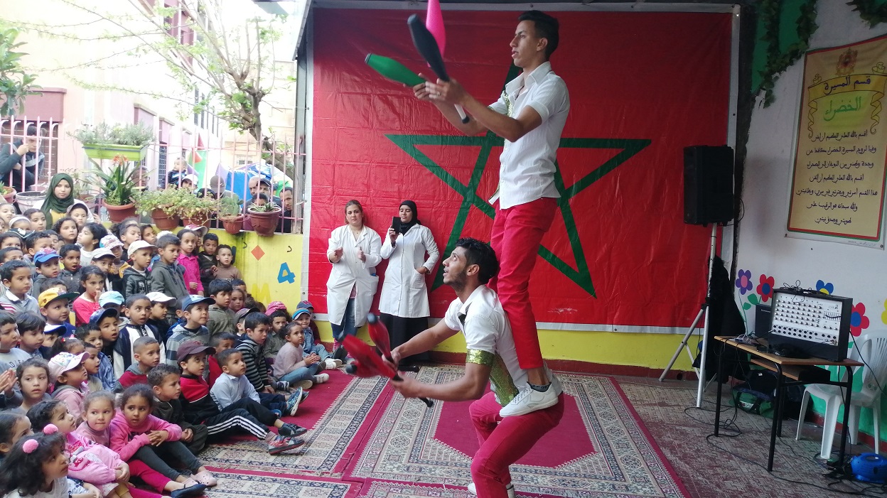 مجموعة مدارس الشجيرات بالجديدة تحتفل بنهاية الفترة لأولى من الأسدوس الثاني