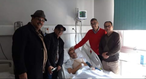 الزميل مصطفى اشواق يخضع لعملية جراحية