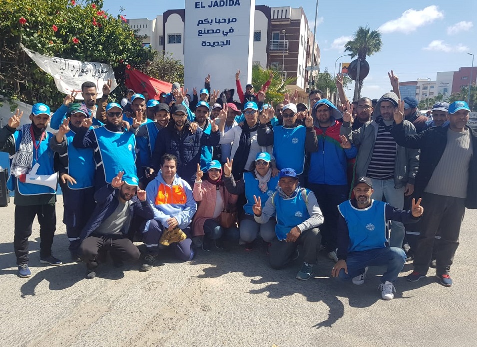 عمال شركة ''سنطرال دانون'' بالجديدة يدخلون في اضراب مفتوح عن العمل