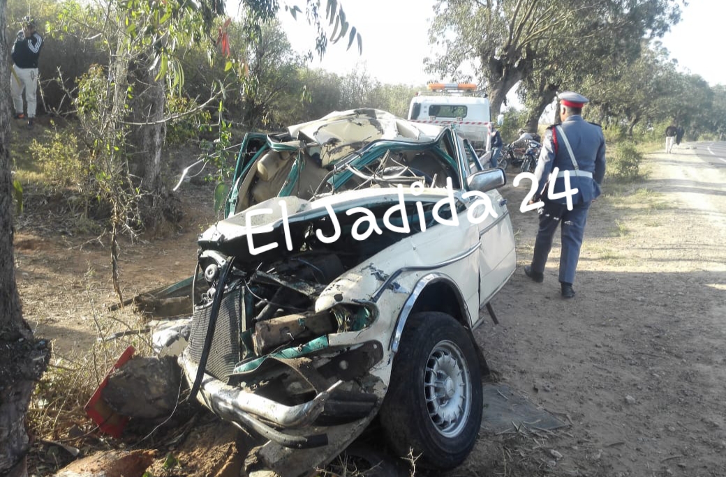 شاهد بالصور.. إقليم الجديدة يستفيق على وقع حادثة سير مميتة