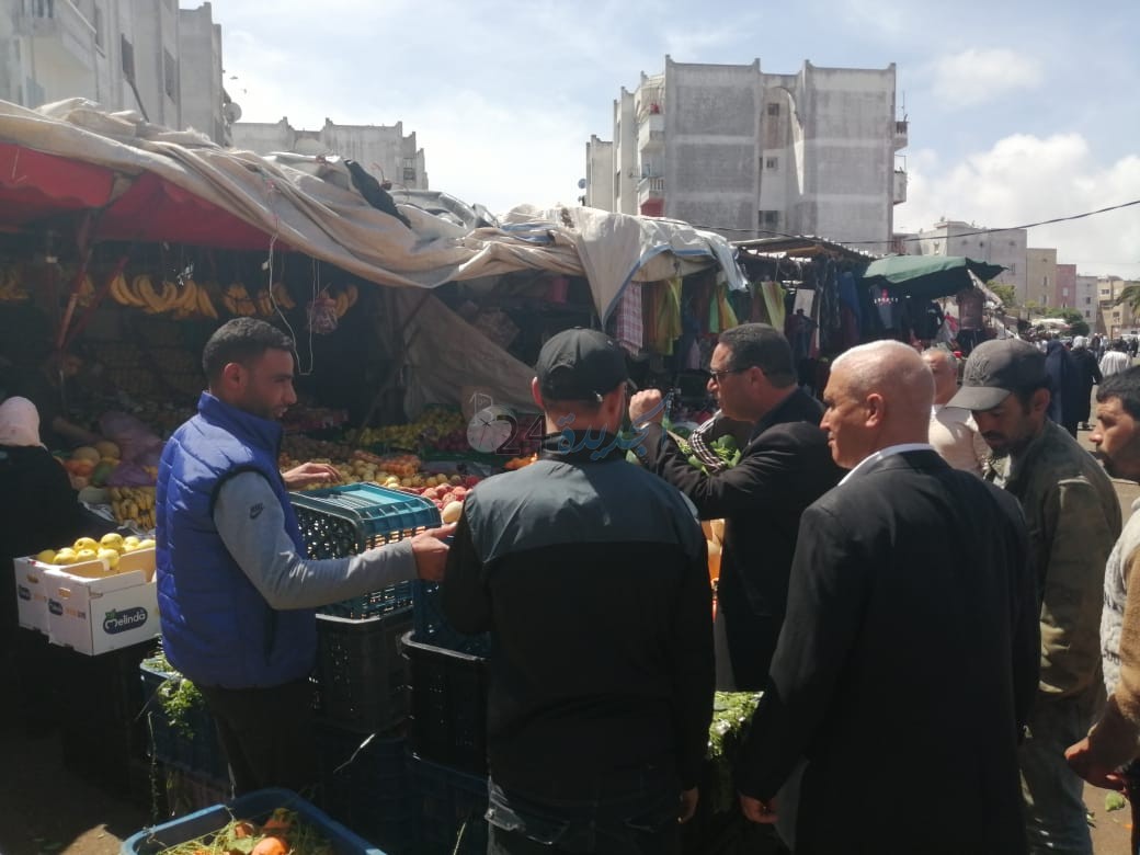 بالصور.. السلطات تشن حملات لتحرير الملك العام بحي السعادة بالجديدة