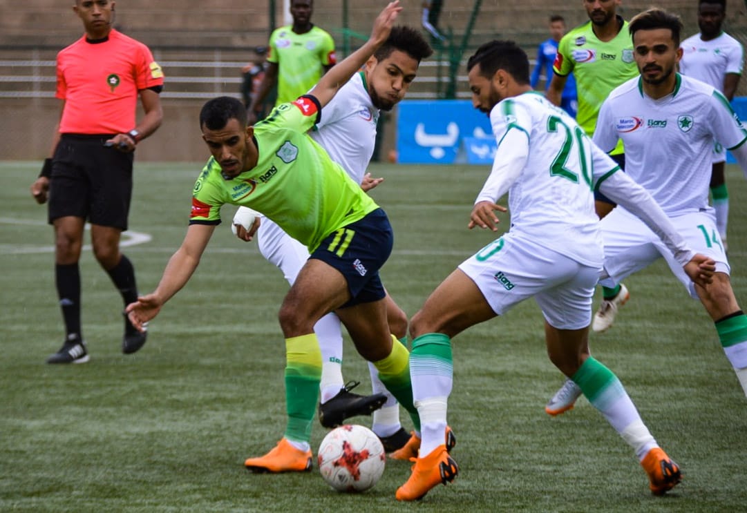 شاهد.. اهداف الدفاع الحسني الجديدي في مرمى فريق مولودية وجدة