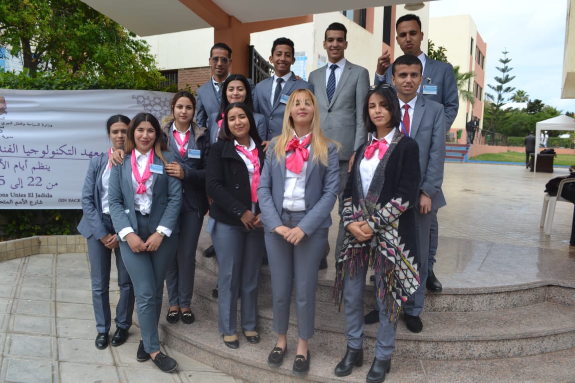 معهد التكنولوجيا الفندقية و السياحية بالجديدة يفتح أبوابه في وجه العموم بمناسبة أبوابه المفتوحة