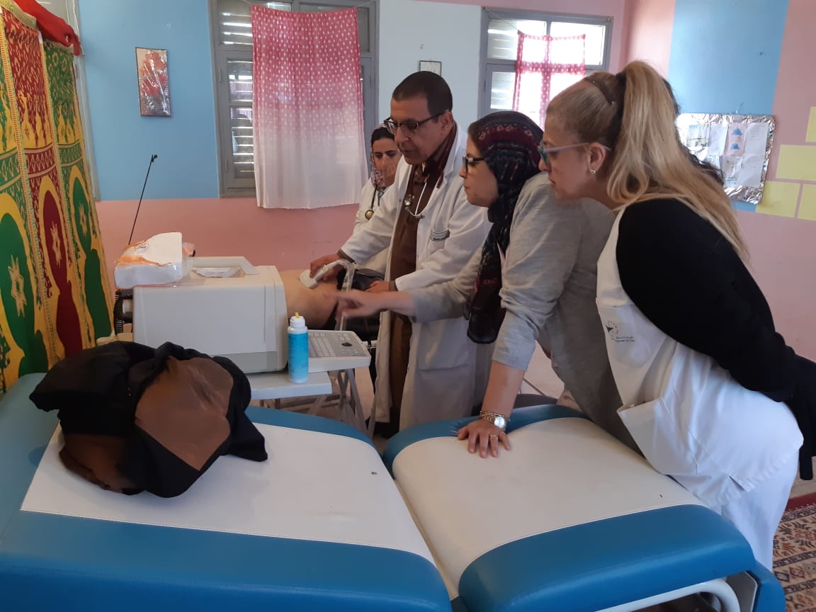 جمعية مفاتيح الخير  تنظم  قافلة تضامنية بمجموعة مدارس المساعدة بجماعة مكرس