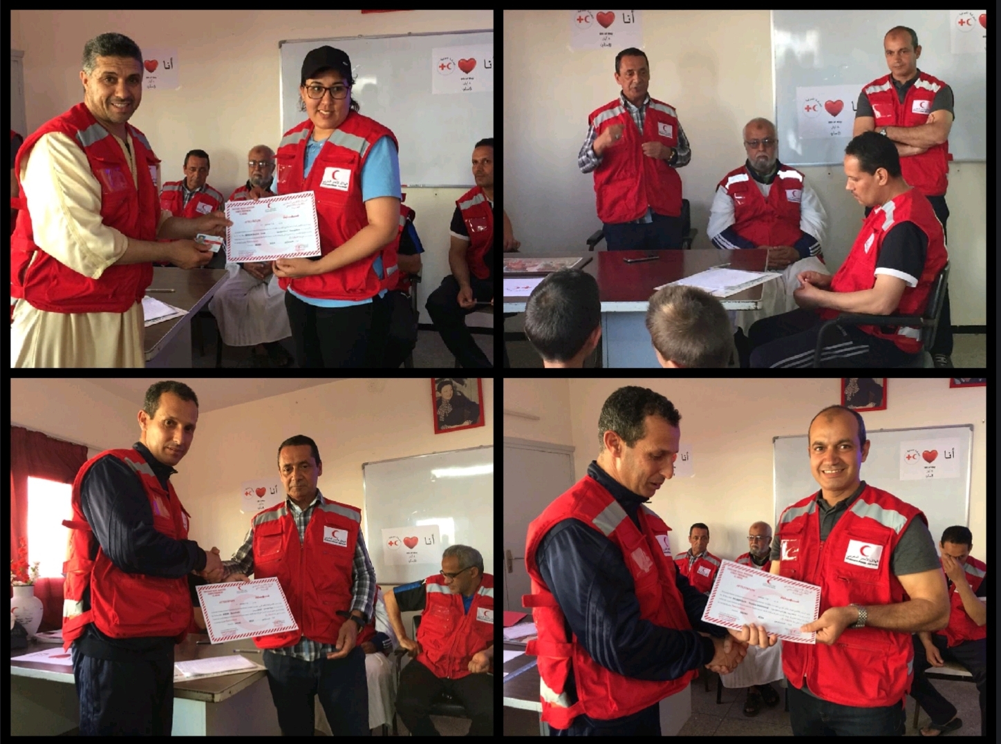 فرع الهلال الأحمر المغربي بالجديدة يحتفي باليوم العالمي للهلال الأحمر