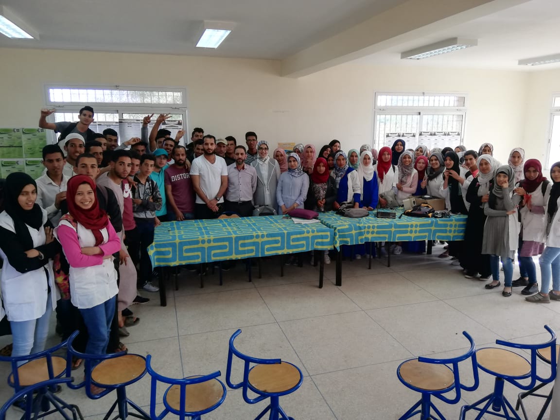 ثانوية 11 يناير التأهيلية بسانية بركيك تنظم نشاطا تربويا