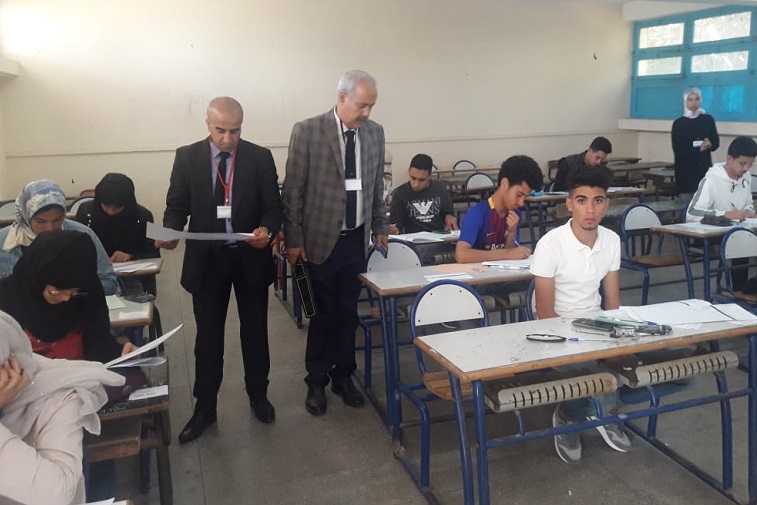 بالصور.. امتحانات الباكالوريا تمر في اجواء عادية باقليم الجديدة وهذه معطيات بلغة الأرقام