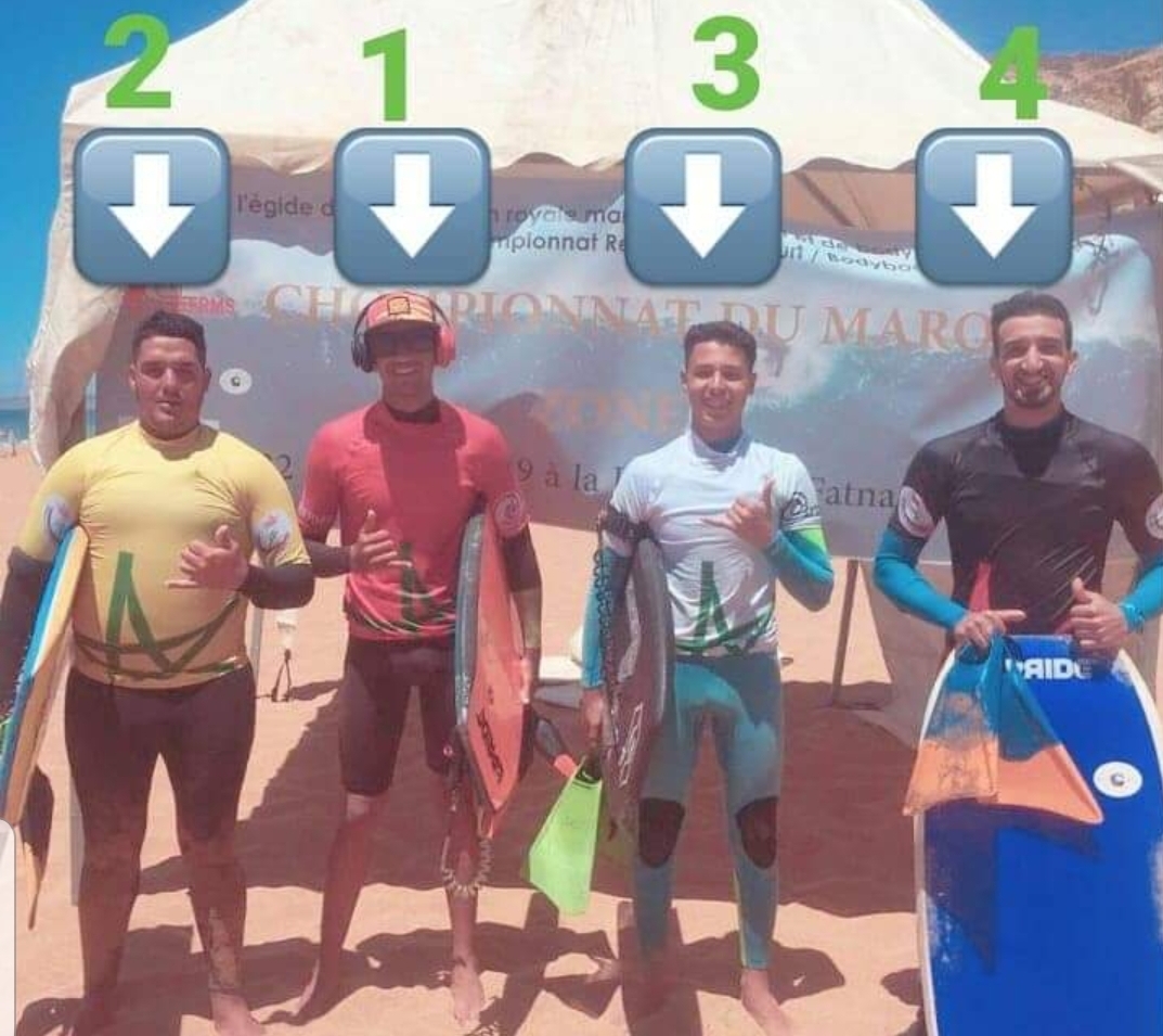 جمعية 'ازما إكستريم' تتألق في بطولة المغرب لرياضة ركوب الامواج بآسفي