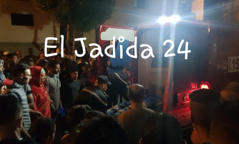 شاهد.. ''ولد المحامي'' يشرمل شابا بسيف ويرسله في حالة غيبوبة إلى قسم الإنعاش بمستشفى الجديدة