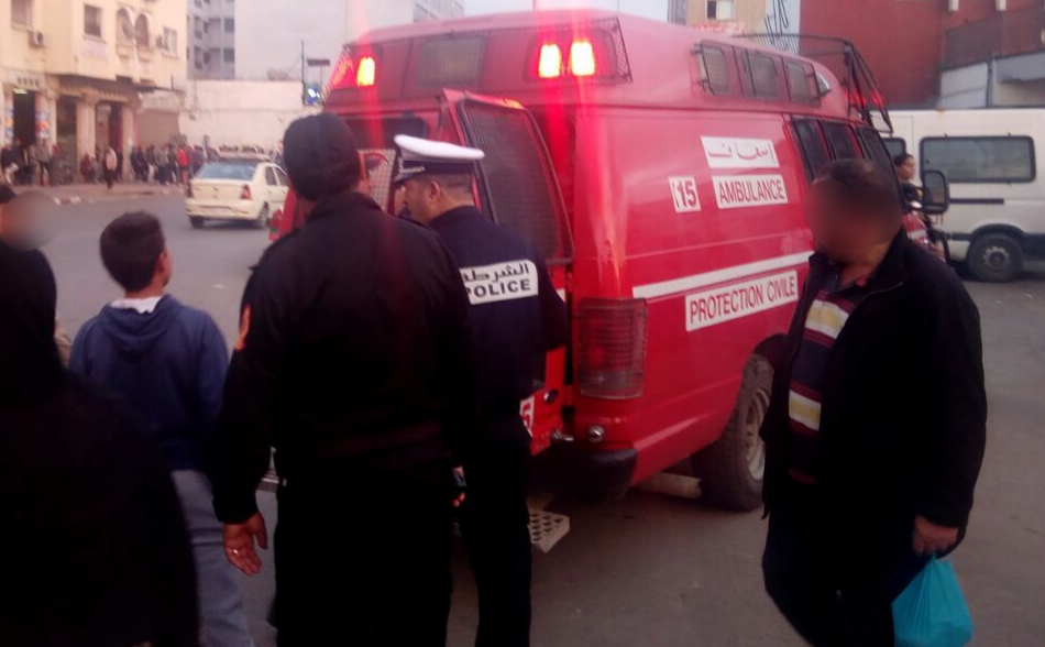 سيارة ''مجنونة'' تدهس شابا وتسحله على امتداد عشرات الأمتار بالجديدة