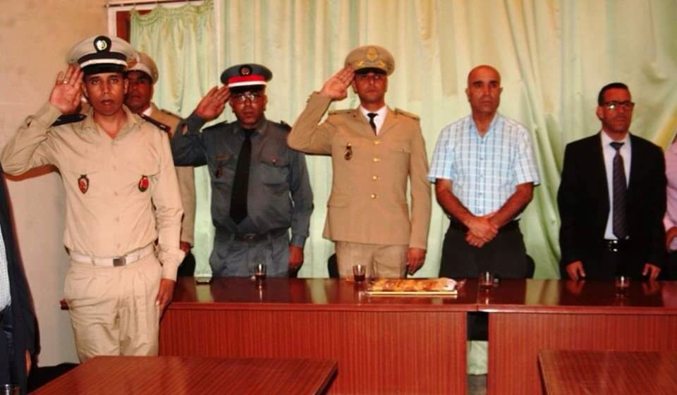 قائد قيادة الوليدية يترأس حفل الإنصات للخطاب الملكي بمناسبة ذكرى ثورة الملك والشعب