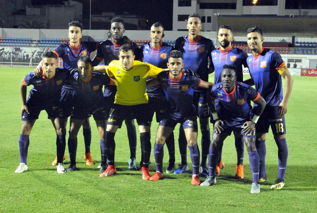 الدفاع الحسني الجديدي يعبر الى الدور الموالي لكأس العرش على حساب اولمبيك اسفي