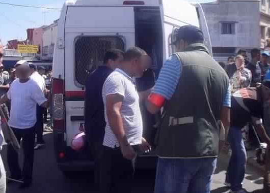 ايداع المعتدي على شرطي ازمور السجن والنيابة العامة تلاحقه بتهمة محاولة القتل العمد مع سبق الاصرار