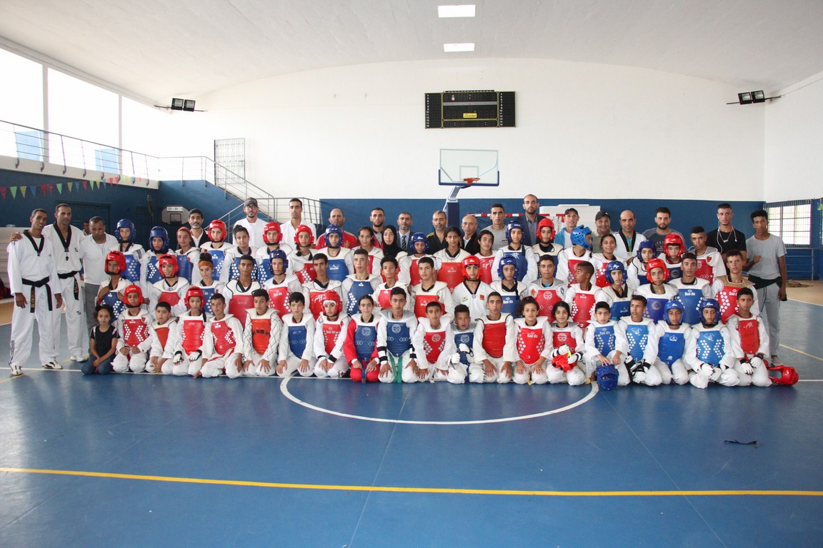 شاهد.. تنظيم دورة تكوينية في رياضة التيكواندو بقاعة نجيب النعامي بالجديدة‎