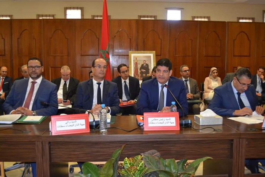 مجلس جهة الدار البيضاء يدعم فريقي الدفاع الحسني الجديدي ونهضة الزمامرة ب150 مليون سنتيم