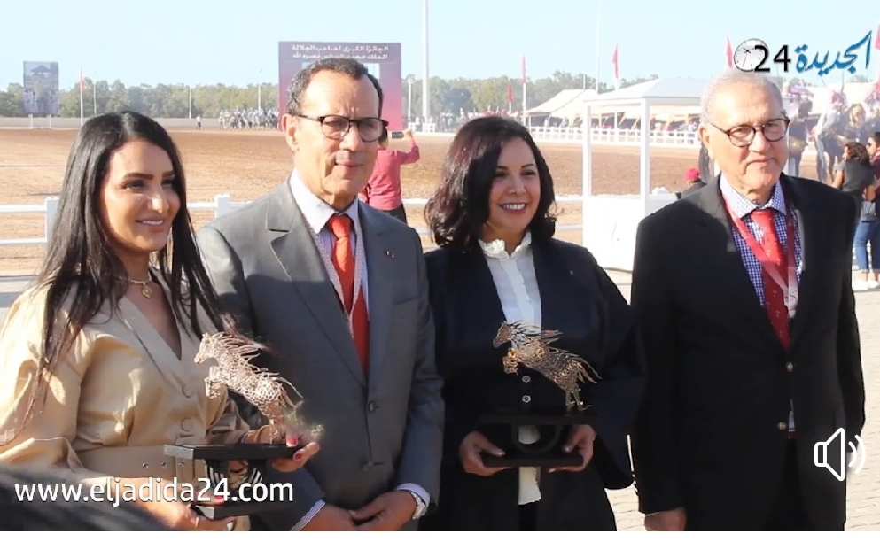 حصري.. النجمتان منى فتو وحسناء زلاغ تتحدثان عن زيارتهما لمعرض الفرس للجديدة