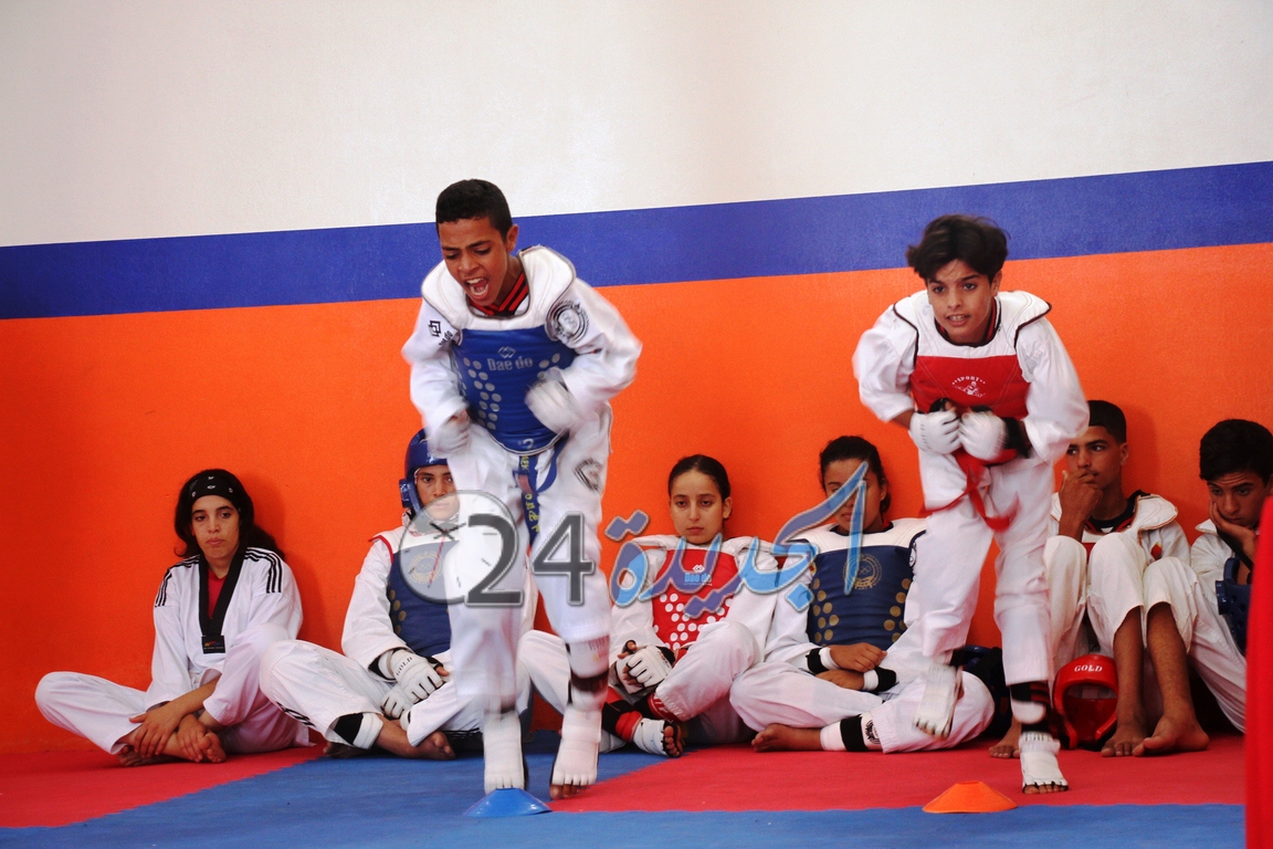 جمعية اكاديمية ''مبشور'' تنظم معسكر تدريبي في رياضة التيكواندو باولاد غانم