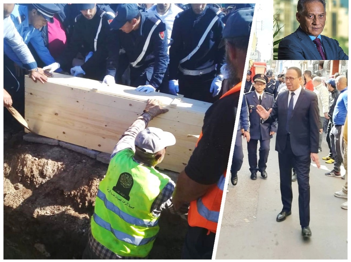 في غياب المندوب العام.. مدراء وأطر المؤسسات السجنية بجهة الدارالبيضاء- سطات يدفنون زميليهم ضحيتي فاجعة سجن الجديدة
