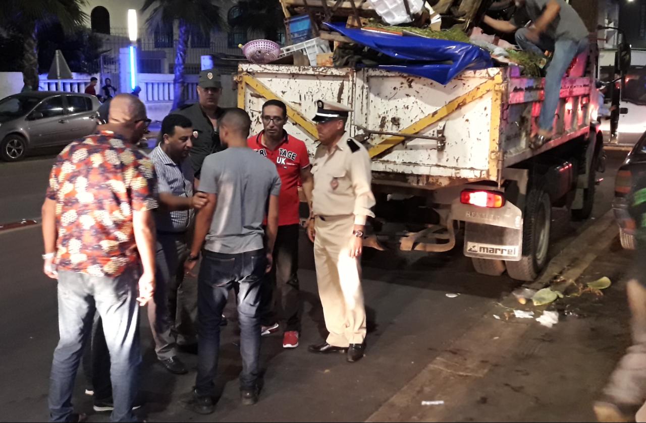 تجار الجديدة يستنكرون الاعتداءات المتكررة ضد رجال السلطة أثناء حملات تحرير الملك العام