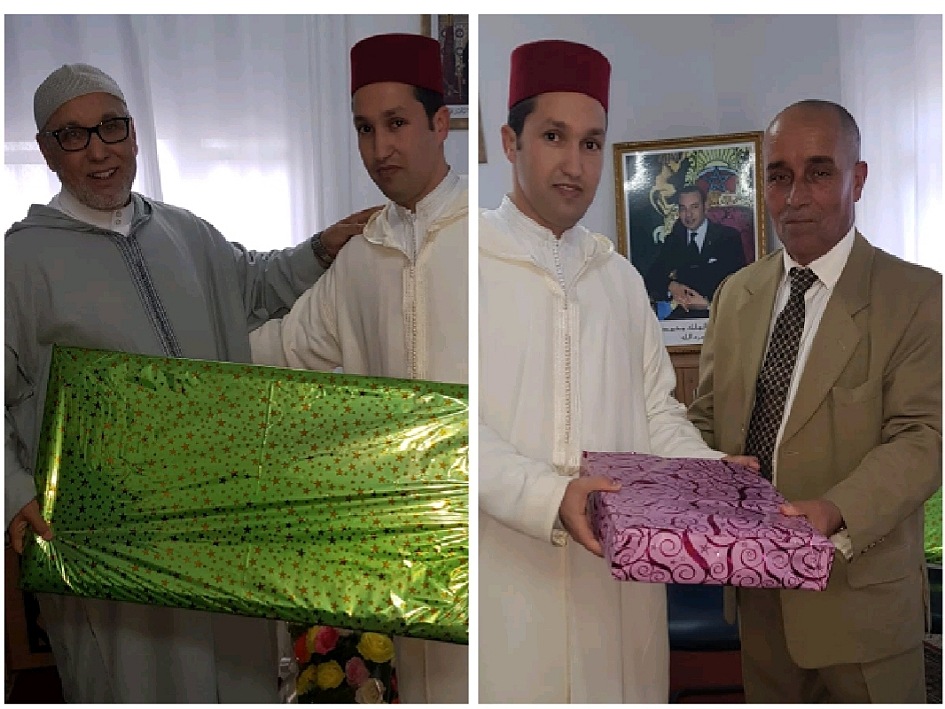 الملحقة الإدارية الأولى بالجديدة تكرم الشيوخ الحضريين المتقاعدين الجوهري وكعواش