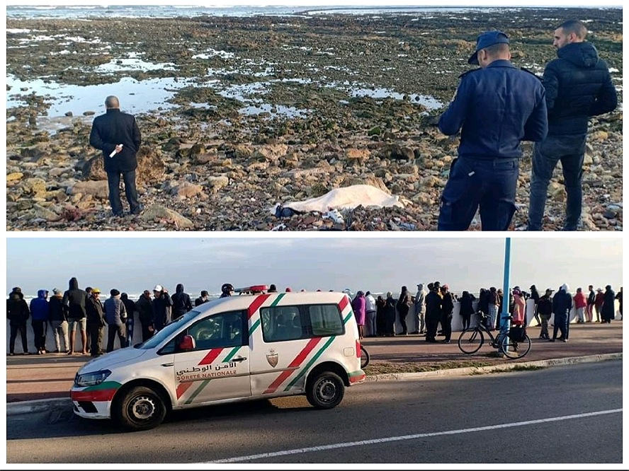 وفاة حلاق على الشاطئ الصخري بعاصمة دكالة.. سقوط عرضي أم جريمة دم ؟!