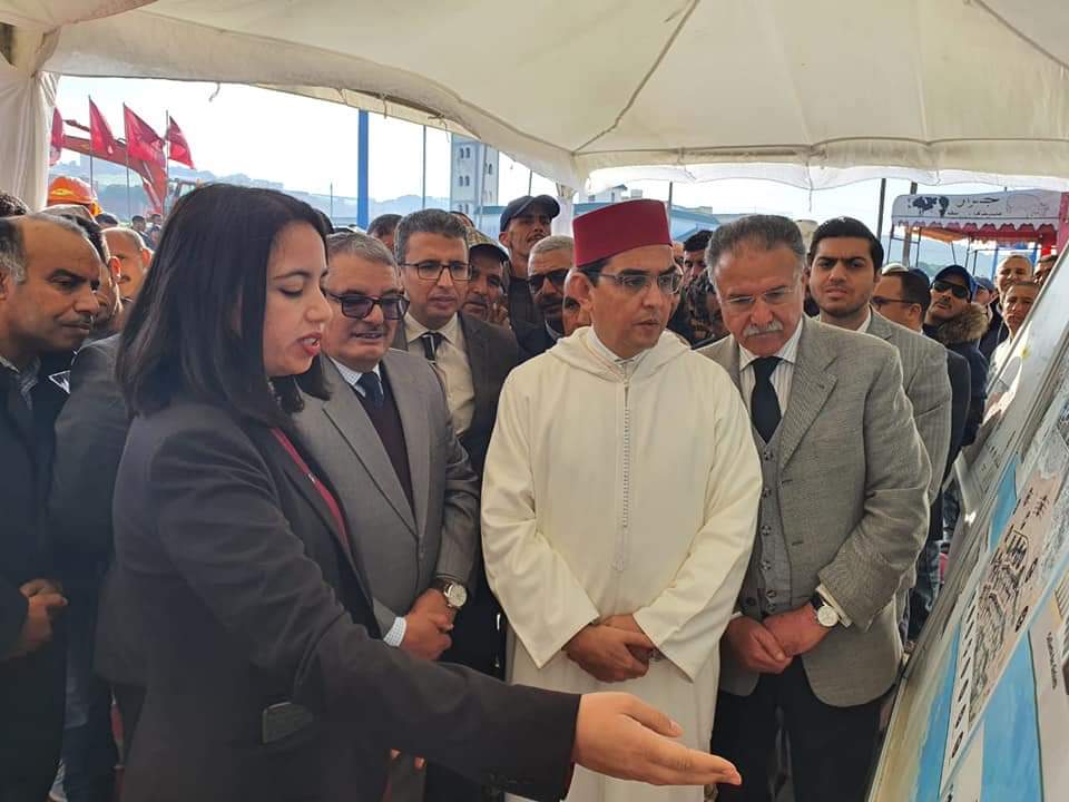 عامل الجديدة يعطي انطلاقة أشغال تهيئة شاطئ سيدي عابد بدعم من الفوسفاط