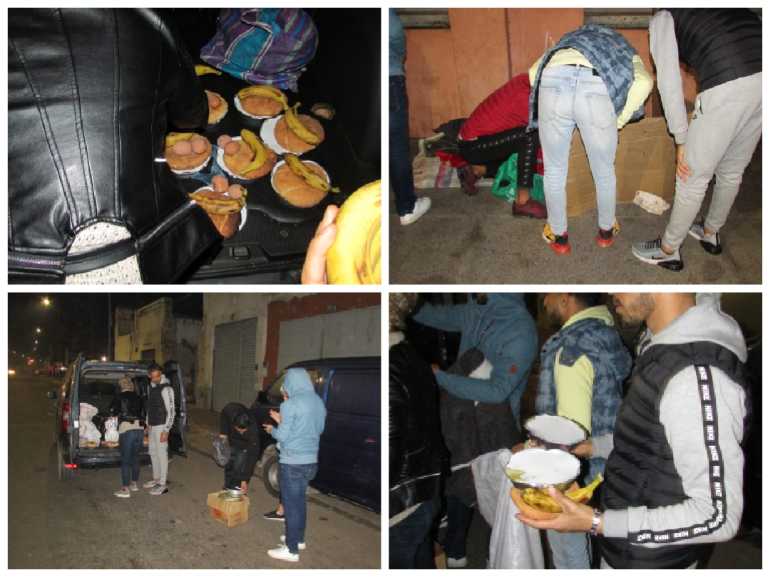 انطلاق المرحلة الأولى من حملة اليد الممدودة لفائدة المشردين بشوارع الجديدة