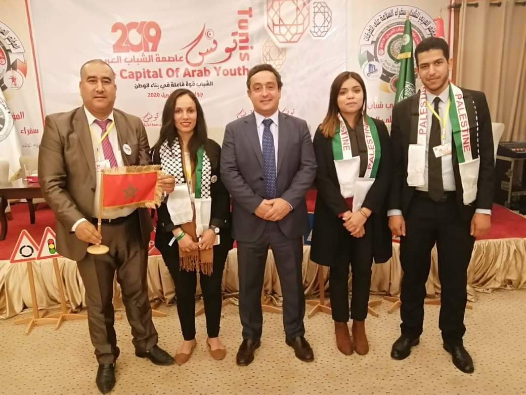 الإطار الجديدي محمد دومة يستعرض التجربة المغربية في مجال السلامة الطرقية بالمؤتمر العربي للشباب بتونس