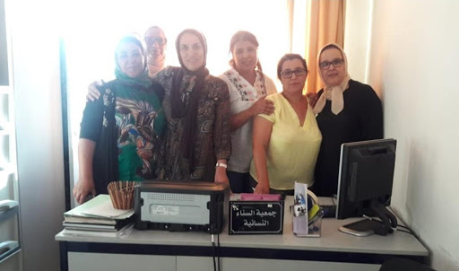 جمعية السناء النسائية تساهم في تأهيل داخلية بئر أنزران بالجديدة