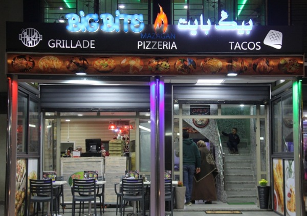 بالصور.. افتتاح مطعم '' بيك بايت BIG BITE'' للوجبات السريعة قرب مصحة مازغان بالجديدة