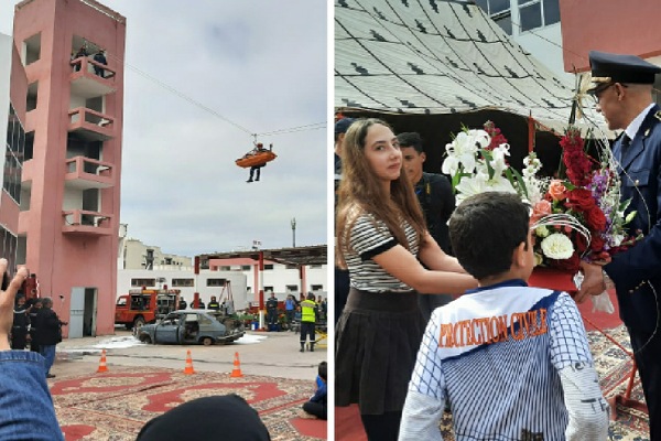 مدرسة 'جنة الصغار' بالجديدة تشارك الوقاية المدنية في الاحتفال بيومها العالمي