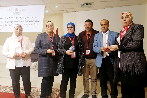 المديرية الإقليمية لوزارة التربية الوطنية بالجديدة تحتفي بنساء التعليم في اليوم العالمي للمرأة