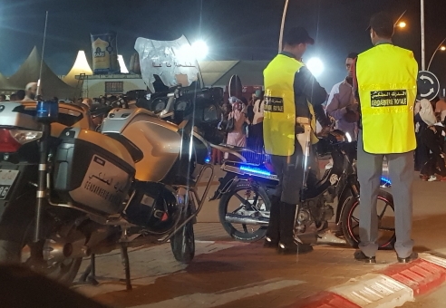 درك سيدي بوزيد بإقليم الجديدة يوقف 9 أشخاص خرقوا قانون حظر التجوال