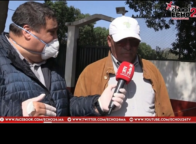 روبورطاج حي لقناة ايكو 24 للزميل فؤاد مسكوت من جماعة لغديرة