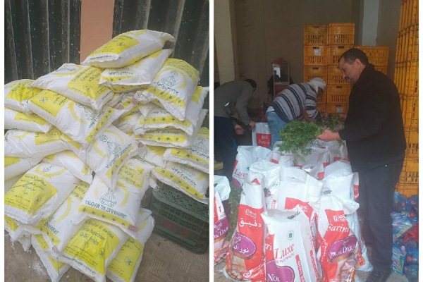 انطلاق حملة لجمع التبرعات لفائدة 600 اسرة معوزة بزاوية سيدي اسماعيل