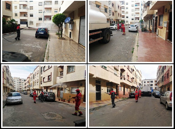 تعبئة متواصلة لعمال النظافة لتطهير أحياء و أزقة مدينة الجديدة