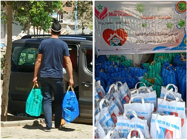 جمعية ''جون ماروكان'' توزع مساعدات رمضانية على ازيد من 100 أسرة بالجديدة