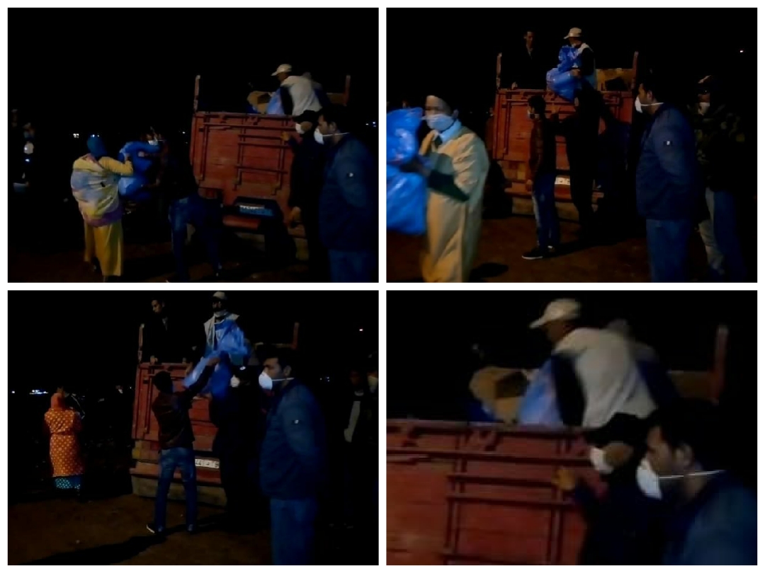 السلطات تطفىء غضب الساكنة بتوزيع 100 قفة غدائية اضافية بجماعة لغديرة