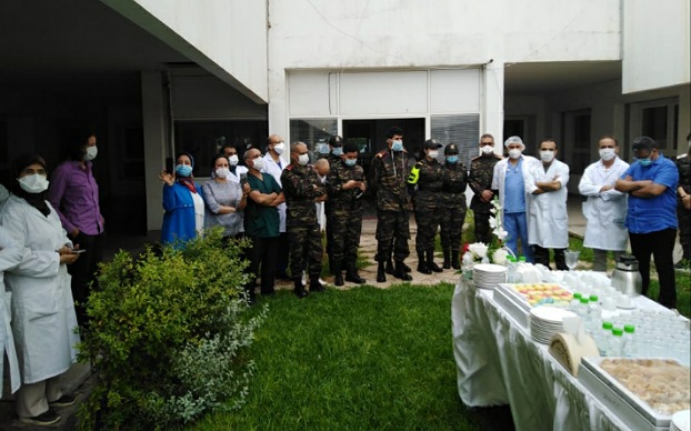 جمعية أطباء القطاع العام لدكالة AMSAD تكرم الطاقم الطبي العسكري قبل مغادرته لمستشفى الجديدة