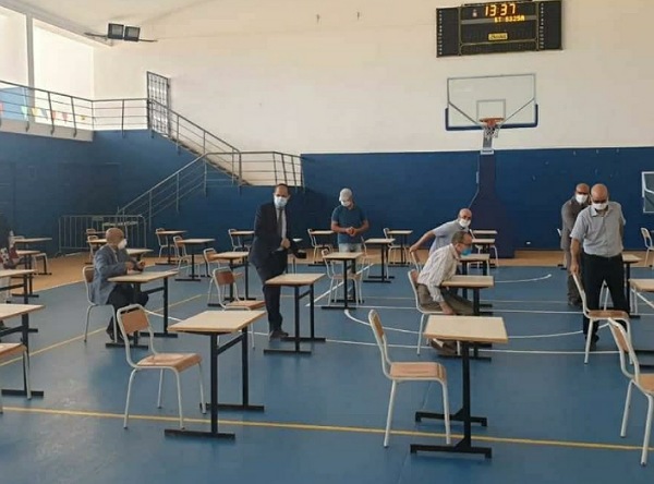 9317 مترشحا يجتازون إمتحانات البكالوريا بإقليم الجديدة في ظروف استثنائية فرضتها جائحة كورونا